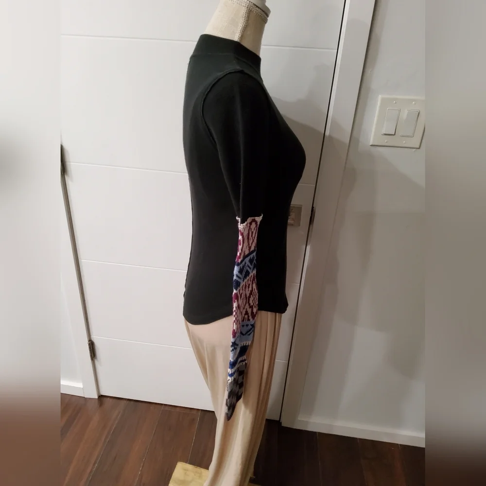 Free People Gorgeous Thermal Cuff Top Long Sleeve Size S